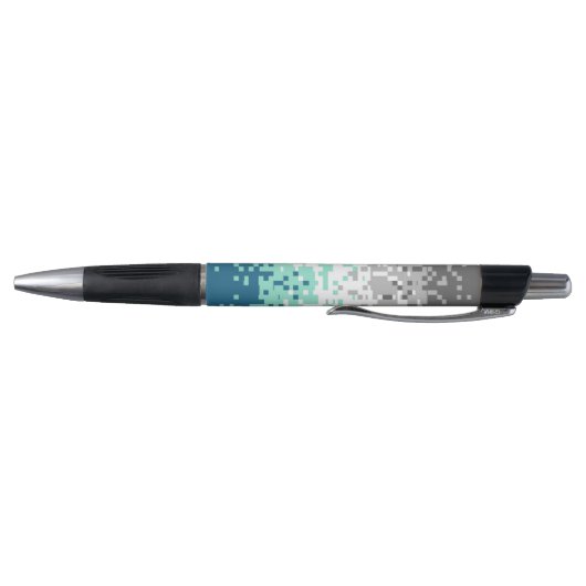 Trippy Gepixeliseerde Abstracte Frayromantische Pr Pen (Bodem)
