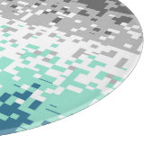 Trippy Gepixeliseerde Abstracte Frayromantische Pr Snijplank (Hoek)