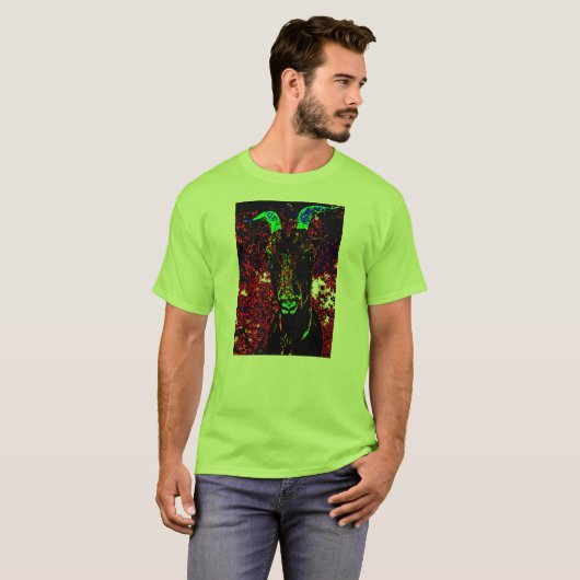 Trippy Goat T-shirt (Voorkant volledig)