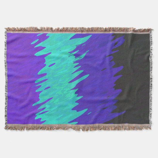 Trippy Golvende Abstract Alexigender Pride-vlag Deken (Voorkant)
