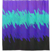 Trippy Golvende Abstract Alexigender Pride-vlag Douchegordijn (Voorkant)