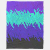 Trippy Golvende Abstract Alexigender Pride-vlag Fleece Deken (Voorkant)