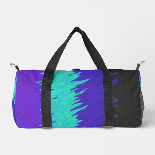 Trippy Golvende Abstract Alexigender Pride Vlag Plunjezak (Voorkant)