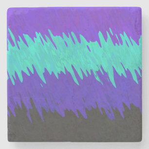 Trippy Golvende Abstract Alexigender Pride-vlag Stenen Onderzetter