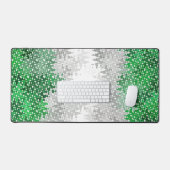 Trippy Golvende Abstracte Grayromantische Pride Vl Bureaumat (Keyboard & Muis)