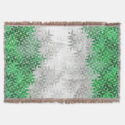 Trippy Golvende Abstracte Grayromantische Pride Vl Deken (Voorkant)