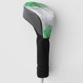 Trippy Golvende Abstracte Grayromantische Pride Vl Golfheadcover (Schuin)