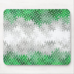 Trippy Golvende Abstracte Grayromantische Pride Vl Muismat