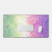 Trippy Groovy Boho Abstract Genderdoe Pride Vlag Bureaumat (Keyboard & Muis)