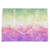Trippy Groovy Boho Abstract Genderdoe Pride Vlag Groot Cadeauzakje (Voorkant)