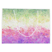 Trippy Groovy Boho Abstract Genderdoe Pride Vlag Groot Cadeauzakje (Achterkant)