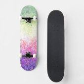 Trippy Groovy Boho Abstract Genderdoe Pride Vlag Persoonlijk Skateboard (Voorkant)