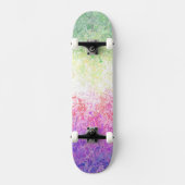 Trippy Groovy Boho Abstract Genderdoe Pride Vlag Persoonlijk Skateboard (Voorkant)