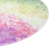 Trippy Groovy Boho Abstract Genderdoe Pride Vlag Snijplank (Hoek)