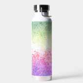 Trippy Groovy Boho Abstract Genderdoe Pride Vlag Waterfles (Links)