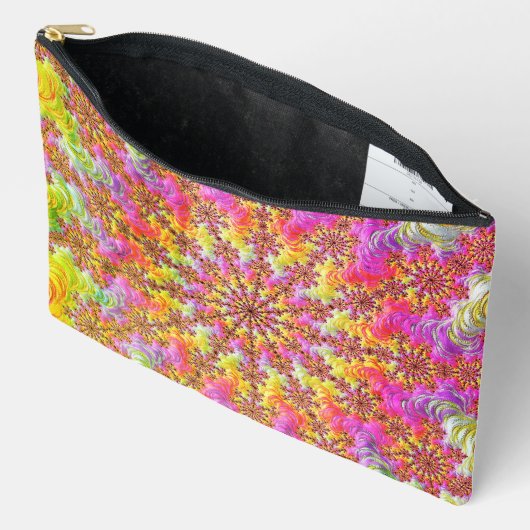 Trippy Groovy Funky Psychedelic Fractal Burst Etui (Open)