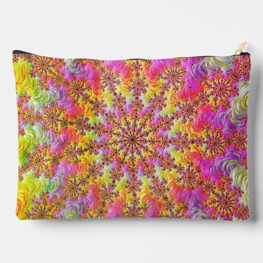 Trippy Groovy Funky Psychedelic Fractal Burst Etui (Achterkant)