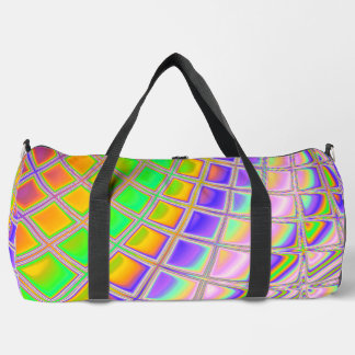 Trippy Groovy Levendige Abstracte Digitale Fractal Plunjezak