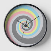 Trippy Groovy Spiraal Abstract Demiflux Pride Vlag (Voorkant)
