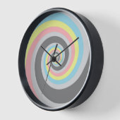 Trippy Groovy Spiraal Abstract Demiflux Pride Vlag (Hoek)