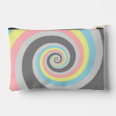 Trippy Groovy Spiraal Abstract Demiflux Pride Vlag Etui (Achterkant)