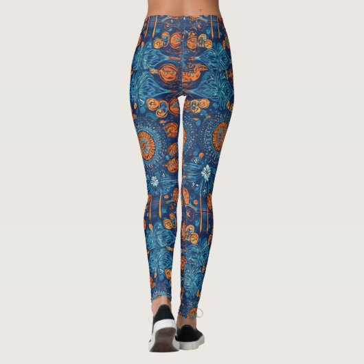 trippy heaven leggings (Achterkant)