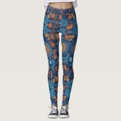 trippy heaven leggings (Voorkant)