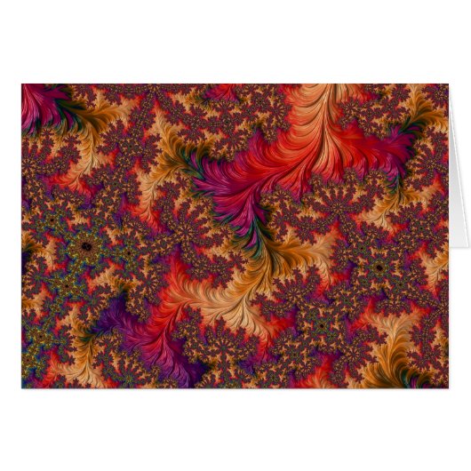 Trippy Heldere Schitterende Vertakkende Abstracte (Voorkant Horizontaal)