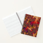 Trippy Heldere Schitterende Vertakkende Abstracte  Notitieboek (Binnen)