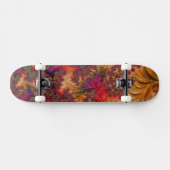 Trippy Heldere Schitterende Vertakkende Abstracte Persoonlijk Skateboard (Horizontaal)