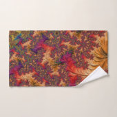 Trippy Heldere Verbluffende Vertakkende Abstracte Bad Handdoek (Handdoek)