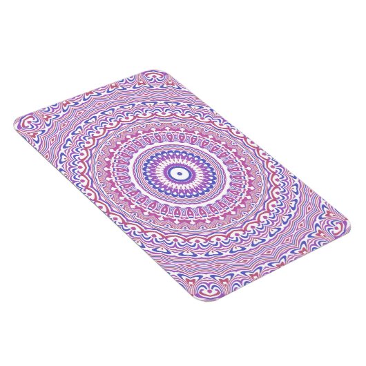 Trippy Hippie Boho Groovy Bohemian Kaleidoscoop Magneet (Rechterzijde)