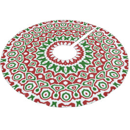 Trippy Hippie Groovy Boho Funky Christmas Mandala Kerstboom Rok