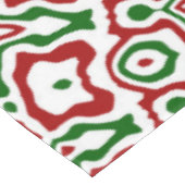 Trippy Hippie Groovy Boho Funky Kerst Mandala Tafelkleed (Gekanteld)