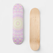 Trippy Hippie Mandala  Persoonlijk Skateboard (Voorkant)