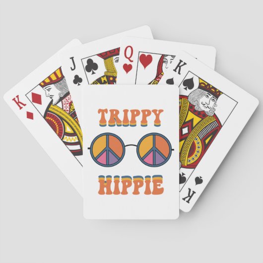 Trippy Hippie Pokerkaarten (Achterkant)
