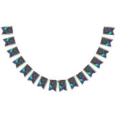 Trippy Hippie Psychedelic Rainbow Spiral Fractal Vlaggetjes (Alle)