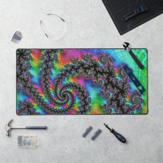 Trippy Hippie Psychedelische Regenboog Spiraal Fra Bureaumat