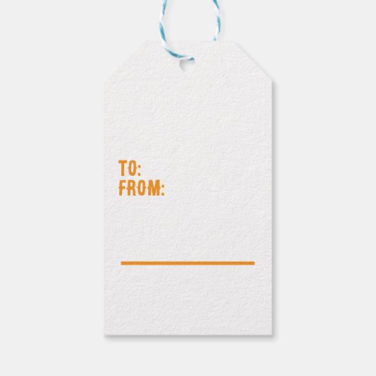 Trippy Hippie Psychedelische Retro Bloemen Ontwerp Cadeaulabel (Achterkant)