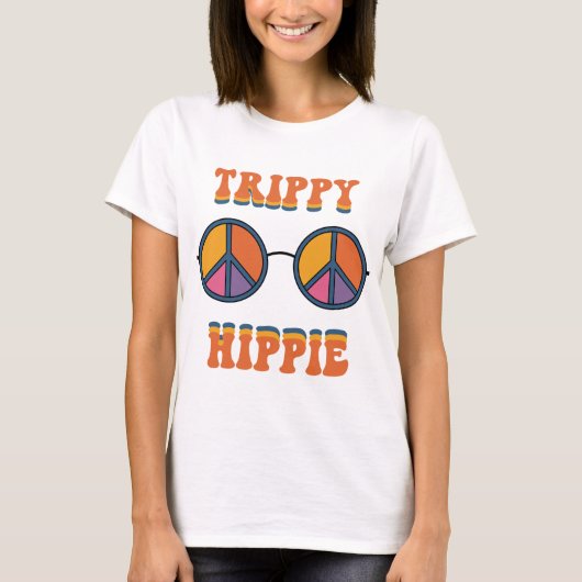 Trippy Hippie T-shirt (Voorkant)