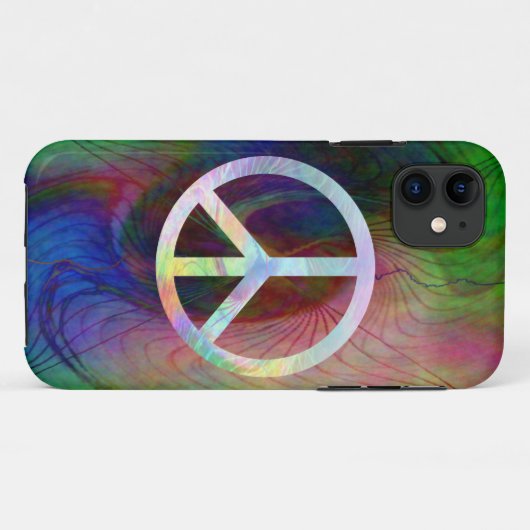 Trippy Hippy Case-Mate iPhone Case (Achterkant (horizontaal))