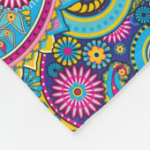 Trippy Hippy Paisley Fleece Blanket (Hoek)