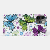 Trippy Hippy Retro Butterfly Case-Mate iPhone Case (Achterkant (horizontaal))
