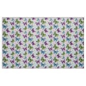Trippy Hippy Retro Butterfly Stof (Fat Quarter)
