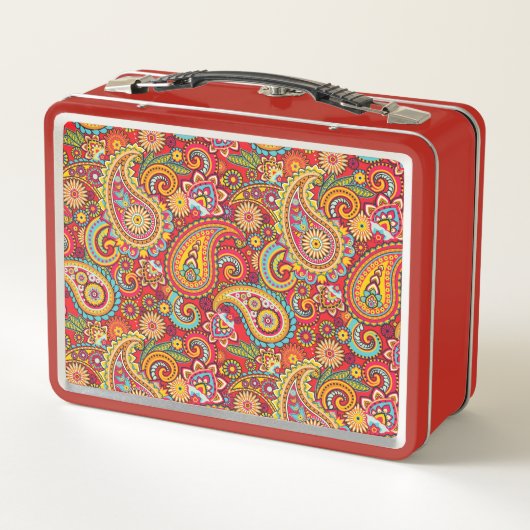 Trippy Hippy Retro Paisley (Achterkant)