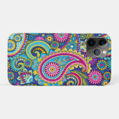 Trippy Hippy Retro Paisley Case-Mate iPhone Case (Achterkant (horizontaal))