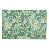 Trippy Hippy Retro Paisley Kussensloop (Achterkant)