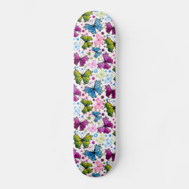 Trippy Hippy Retro Paisley Persoonlijk Skateboard