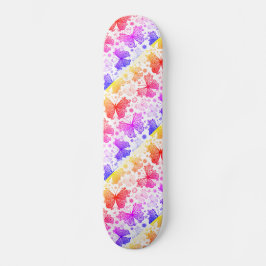 Trippy Hippy Retro Paisley Persoonlijk Skateboard
