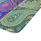 Trippy Hippy Retro Paisley Snijplank (Hoek)